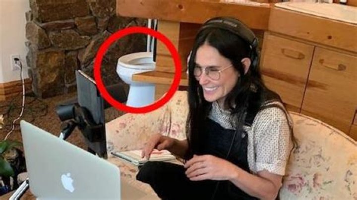 Demi Moore Blames Bruce Willis For Her Strangely-Decorated Bathroom That Went Viral
