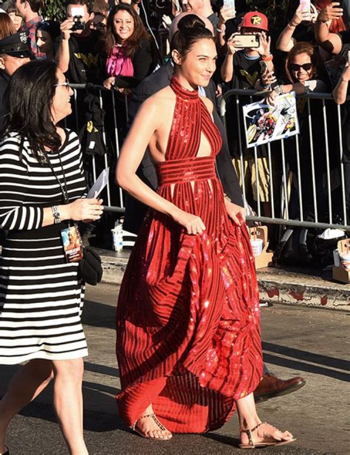 Gal Gadot Wearing Flats To Premieres — See Pics