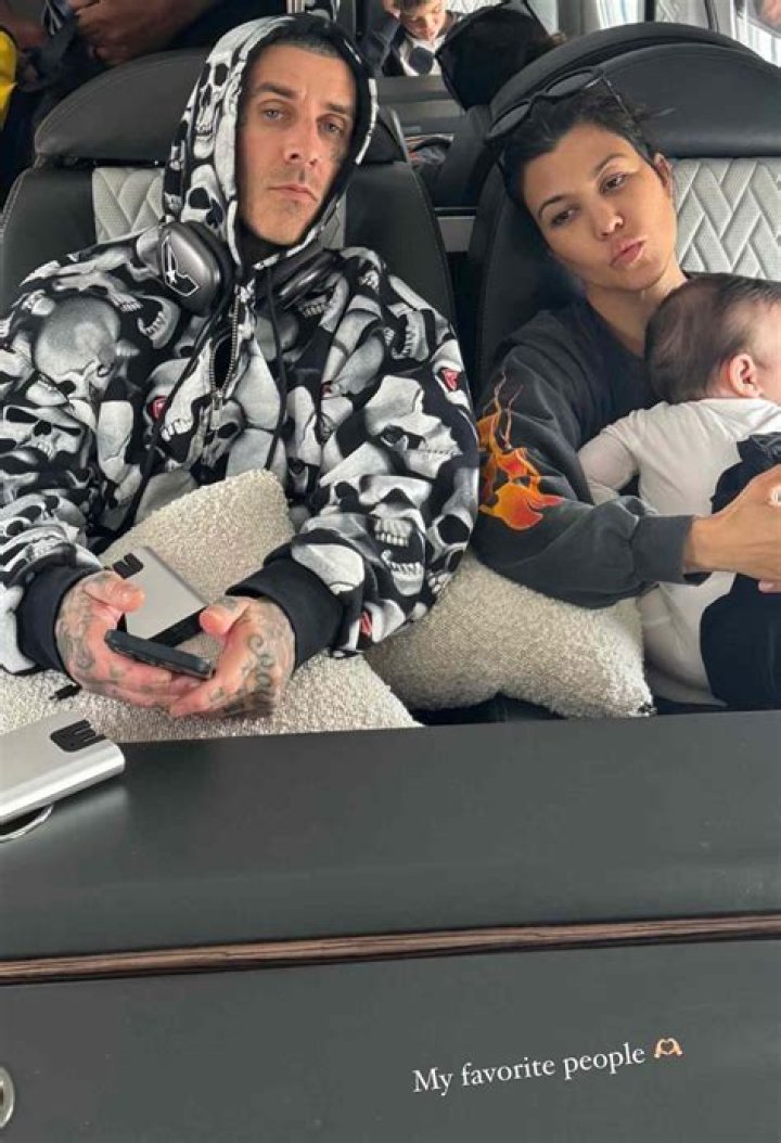 Kourtney Kardashian Lies In Bed With Travis Barker In Intimate New Photo: This Is Our ‘Reality’