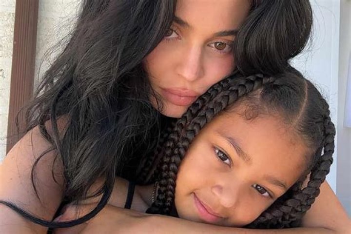 Kylie Jenner & Daughter Stormi, 3, Twin In Striped Swimsuits For Cute Mother’s Day Post