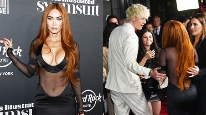 Megan Fox’s Sheer Dress At ‘Sports Illustrated Swimsuit’ Issue Launch – Hollywood Life