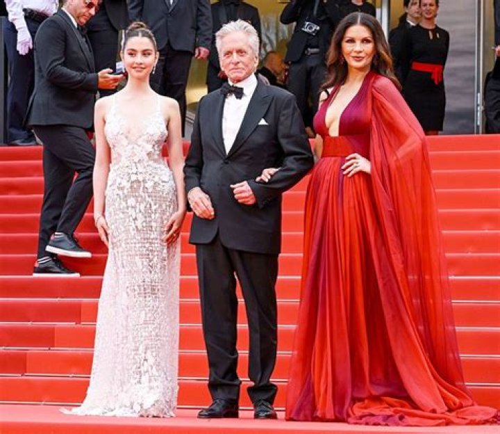 Michael Douglas, Catherine Zeta-Jones Arrive At Cannes With Daughter – Hollywood Life